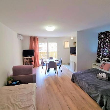 Studio Nice, Avenue Des Fleurs, Climatise Exterior foto